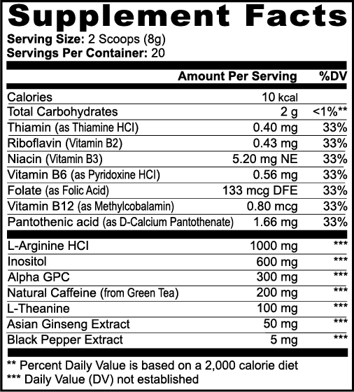 Brain Juice (Focus Powder)